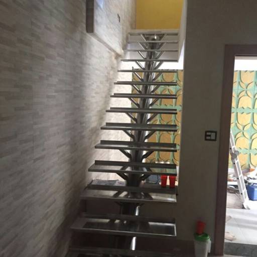 Comprar o produto de Escada em aço inox em Outros pela empresa Polo Equipamentos Industriais Ltda em Assis, SP por Solutudo