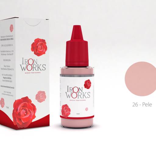 Pigmento Iron Works (cores disponíveis na descrição) em Foz do Iguaçu, PR por Dermokob - Tudo para Micropigmentação