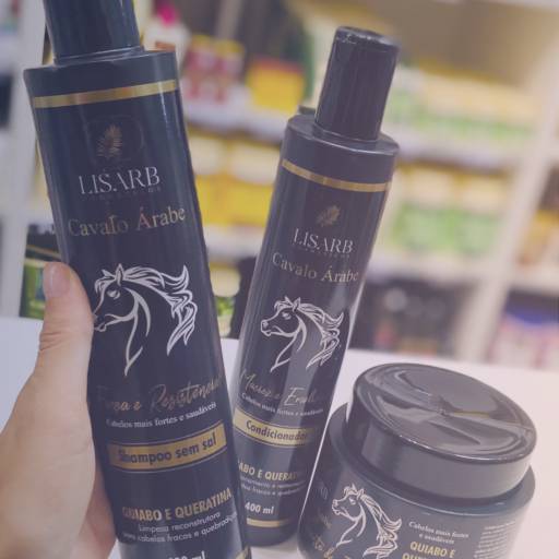 Linha de Tratamento Cavalo Árabe