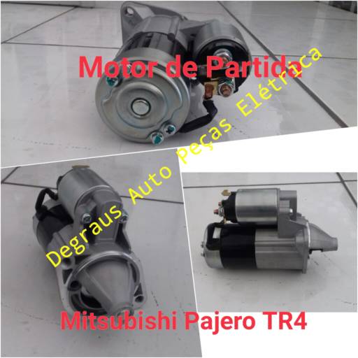 Motor de Partida Mitsubishi TR4 por Degraus Trindade Auto Peças 