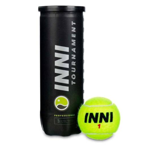 Bola De Tênis Inni Tournament 1 Tubo Com 3 Bolas