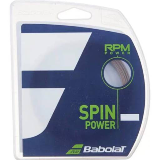 Corda Babolat Rpm Power Marrom 17 1.25mm - Unidade em Atibaia, SP por Léo Tennis Atibaia - Aula de Tênis, Beach Tênis e Locação de Quadra de Tênis
