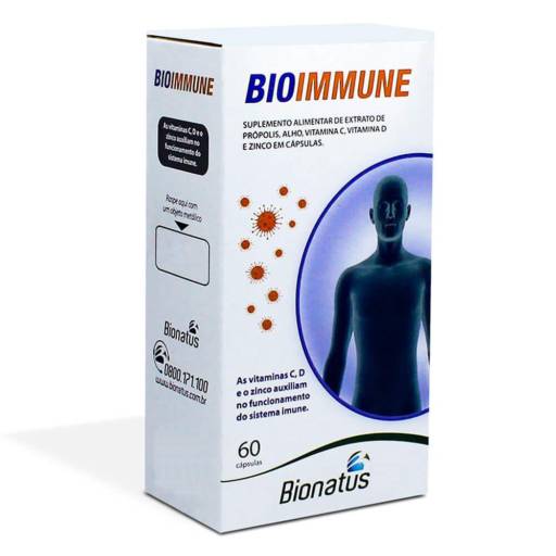 BioImmune - 60 cápsulas em Atibaia, SP por Farmalu - Farmácia de Manipulação