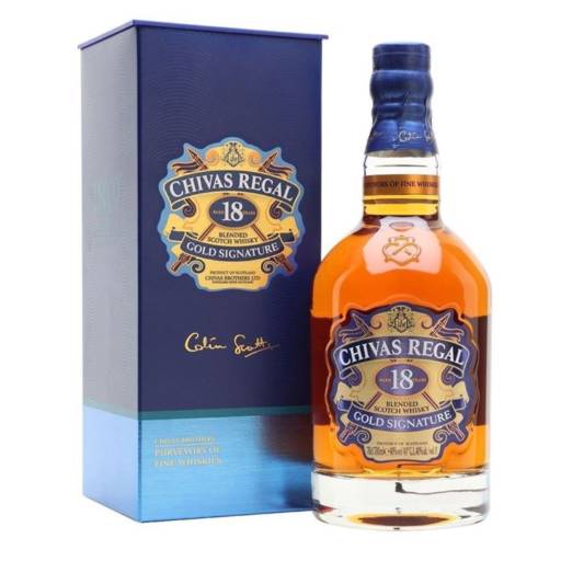 Whisky Chivas Regal 18 anos Gold Signature 750ml