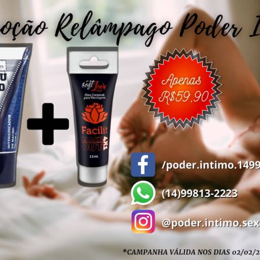 PROMOÇÃO RELÂMPAGO FACILIT E VOLUMÃO.