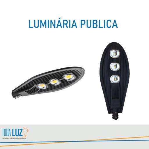 Comprar o produto de Luminária Pública LED em Iluminação pela empresa Toda Luz Materiais Elétricos e Iluminação em Atibaia, SP por Solutudo