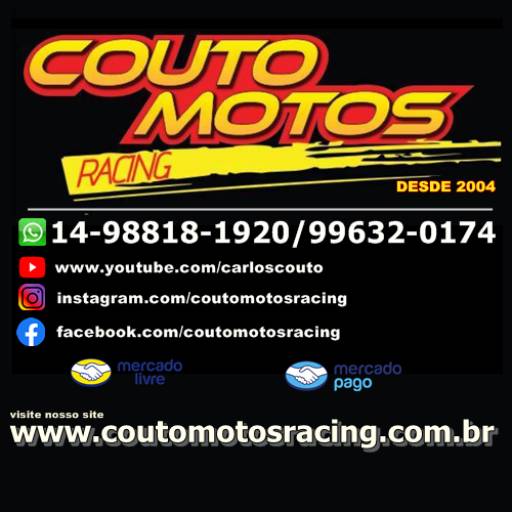 ESCAPAMENTO FOCO RACING CRF250F em Botucatu, SP por Couto Motos Racing