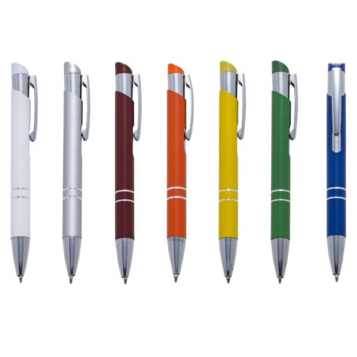 12802 Caneta Semimetal - Múltiplo 50 pelas em São José do Rio Preto, SP por Public Gráfica e Brindes