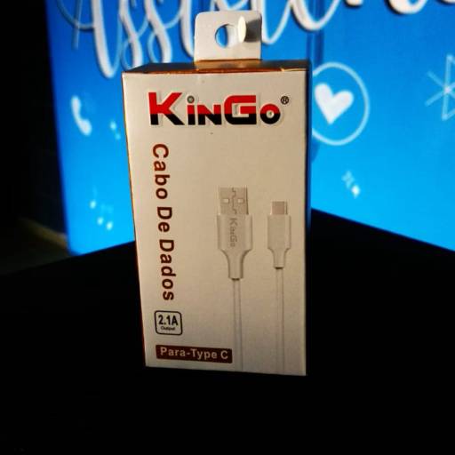 Cabo de dados Kingo Tipo C em Santa Bárbara D'Oeste, SP por Fixcell - Conserto de Celulares em SBO