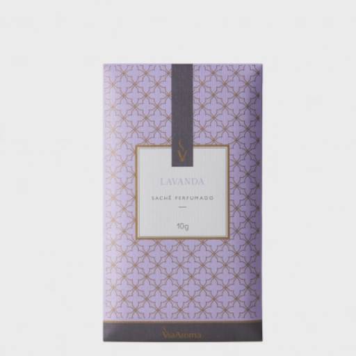 Sachê Perfumado de Lavanda 10g - Via Aroma