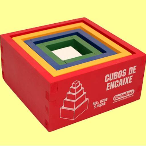 Cubos de Encaixe por Tato Store Tecnologia Assistiva & Produtos Sob Medida