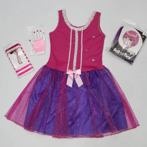 2600 - Fada pink adulto (tamanho 44) em Tietê, SP por Fantasia & Folia