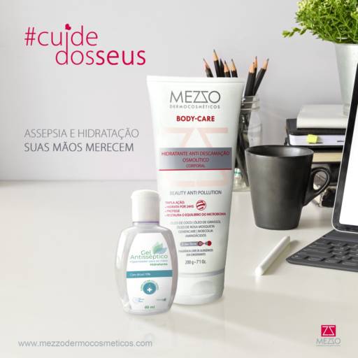 ASSEPSIA + HIDRATAÇÃO: COMBINAÇÃO PERFEITA! em Americana, SP por Mezzo Dermocosméticos Americana 