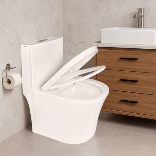 Vaso Sanitário Monobloco AcquaMax - Linha Deca em Riviera de Santa Cristina XIII, SP por Construmax Materiais para Construção