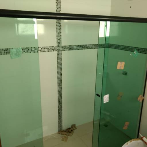 Box de banheiro. em Botucatu, SP por ProframeGlass Projetos em Esquadrias e vidros