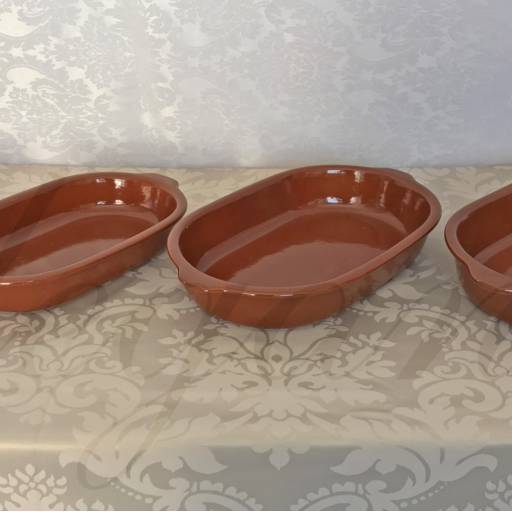 Caçarolas e Travessas Cerâmica Marrom - Varios Modelos por Elegance Festas