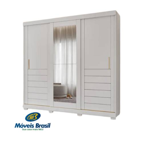 Roupeiro Panan Cecilia por Móveis Brasil