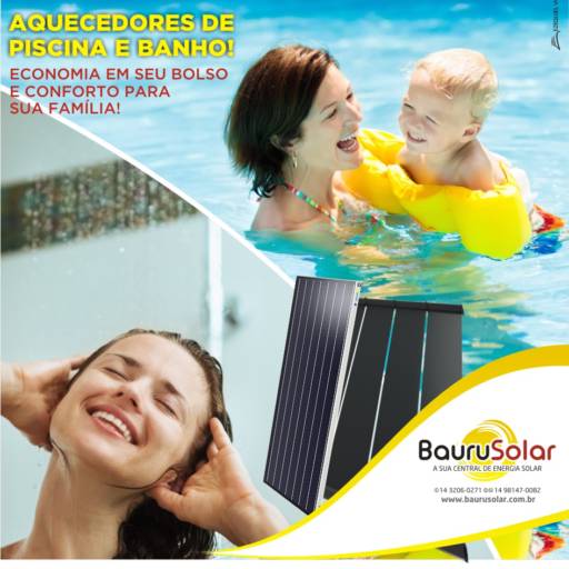 Comprar o produto de AQUECEDOR SOLAR ☀️ CONFORTO COM ECONOMIA em Casa, Móveis e Decoração pela empresa Bauru Solar em Bauru, SP por Solutudo