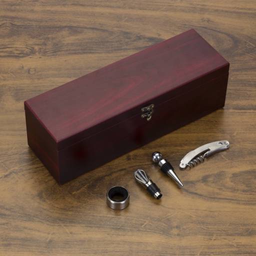 13197 Kit Vinho 4 Peças em São José do Rio Preto, SP por Public Gráfica e Brindes