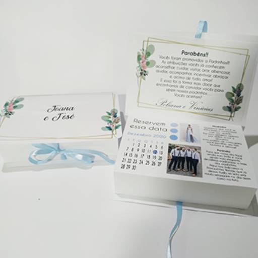 Convite de Casamento Personalizado 