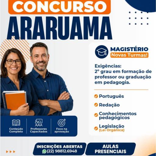 Curso Preparatório Concurso Araruama - Magistério