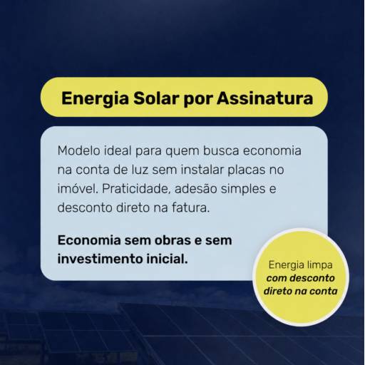 Energia Solar por Assinatura em Santa Maria