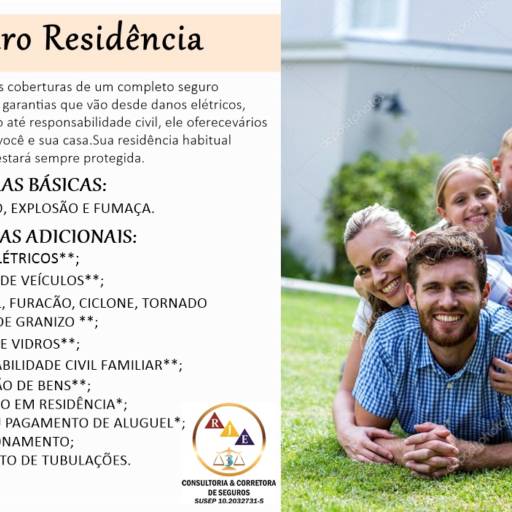 Seguro Residência, Garantias e Benefícios para sua casa.  por RJE3 Consultoria & Corretora de Seguros