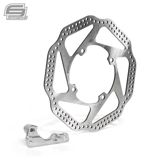 DISCO DE FREIO DIANTEIRO EDGERS OVERSIZE KAWASAKI KX125/250 KXF25/450 em Botucatu, SP por Couto Motos Racing