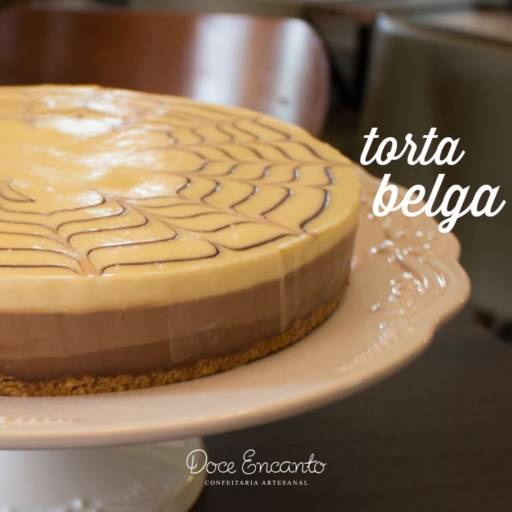 Comprar o produto de Torta Belga  em Confeitaria pela empresa Doce Encanto Confeitaria Artesanal em Joinville, SC por Solutudo