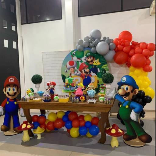 Decoração Super Mario