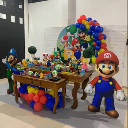 Decoração Super Mario 