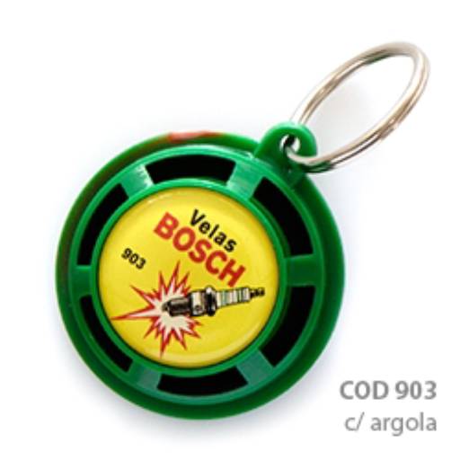 Chaveiros Plásticos COD 903 - Alto Falante Colorido em São José do Rio Preto, SP por Public Gráfica e Brindes