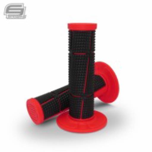 MANOPLA A2 EDGERS BI-COMPOSTA (DURA) VERMELHA