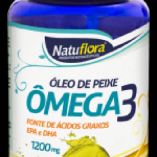 NATUFLORA + OLEO DE PEIXE OMEGA 3 - 1200MG - 60 CAPSULAS em Aracaju, SE por Natus Produtos Naturais