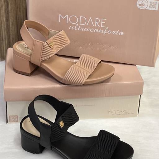 Sandália salto Modare