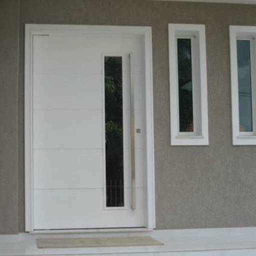 Porta Pivotante em Alumínio