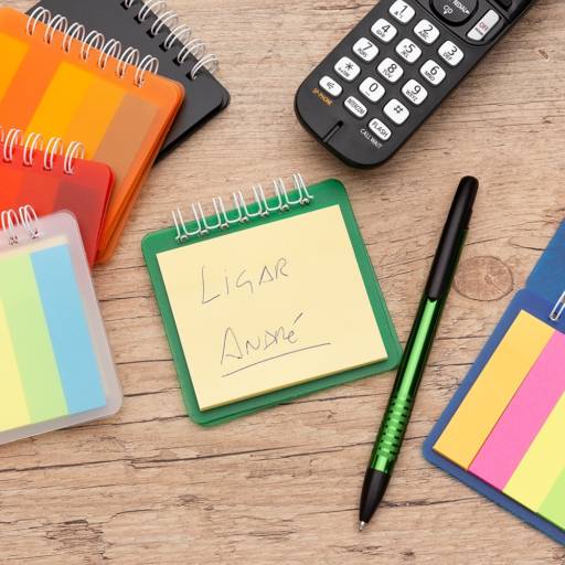 18557 Bloco de Anotações com Autoadesivos em São José do Rio Preto, SP por Public Gráfica e Brindes