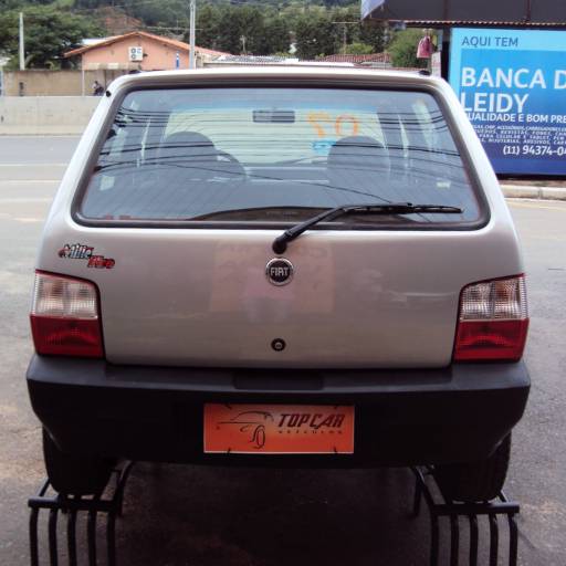 UNO MILLE FIRE FLEX - 2007 - PRATA - 4 PORTAS por Top Car Veículos