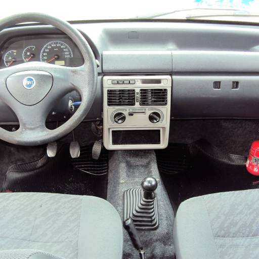 UNO MILLE FIRE FLEX - 2007 - PRATA - 4 PORTAS por Top Car Veículos