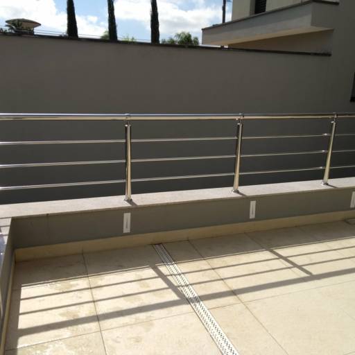 Guarda corpo em inox