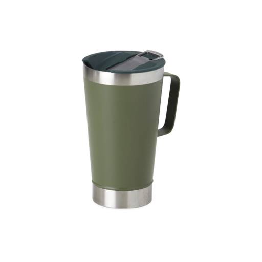 04082 Caneca Térmica Inox com Abridor 500ml em São José do Rio Preto, SP por Public Gráfica e Brindes
