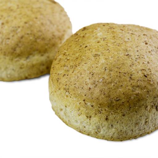 Pão de Hambúrguer Integral por Confeitaria Semente da Terra