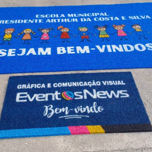 tapetes personalizados direto de fabrica 