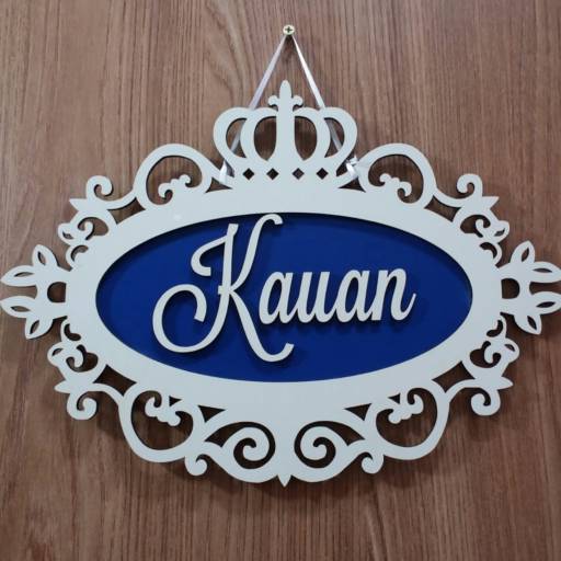 Plaquinha Infantil em Bauru, SP por Nova Laser Bauru