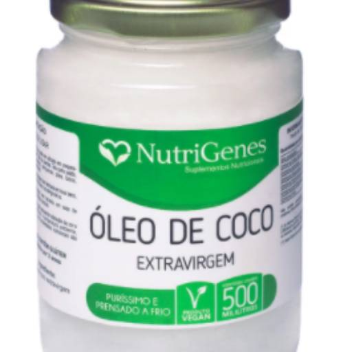 Óleo De Coco Orgânico NutriGenes 