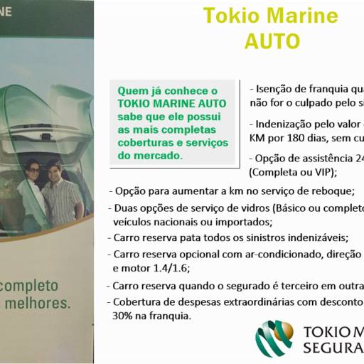 Tokio Marine Auto e Auto Clássico 