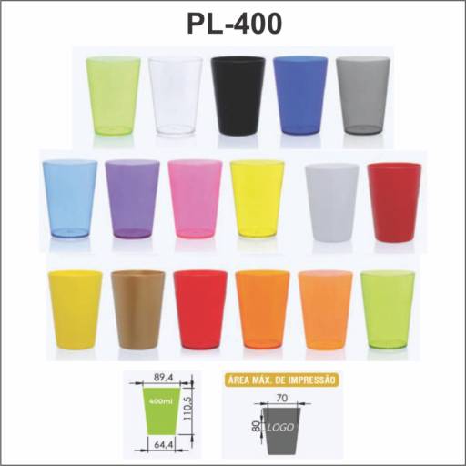 Copo Drink em São José do Rio Preto, SP por Public Gráfica e Brindes