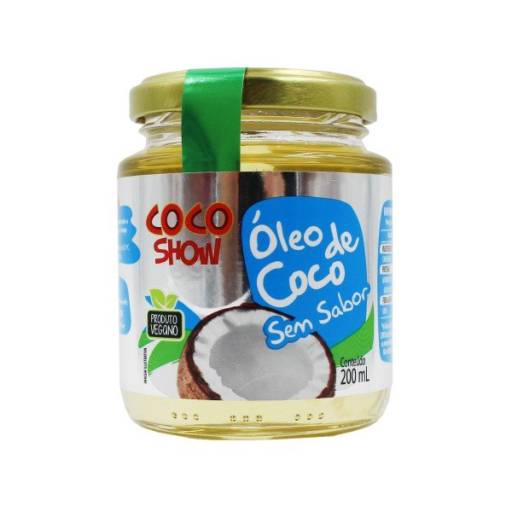 Óleo de Coco Show - 200ml - sem sabor - Copra em Atibaia, SP por Farmalu - Farmácia de Manipulação