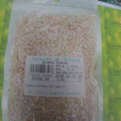 Quinoa flocos por Saúde e Vida