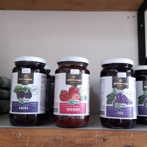 Geleias de Frutas Orgânicas SÍTIO PALMARÁ 400 g em São Manuel, SP por Empório Oliveira